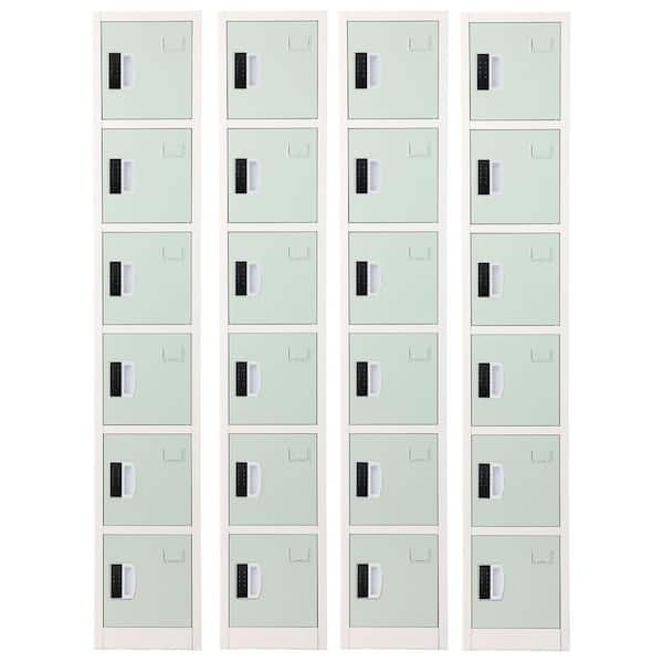 AdirOffice 4-Tier Steel Commercial Storage Locker with Digital ...
