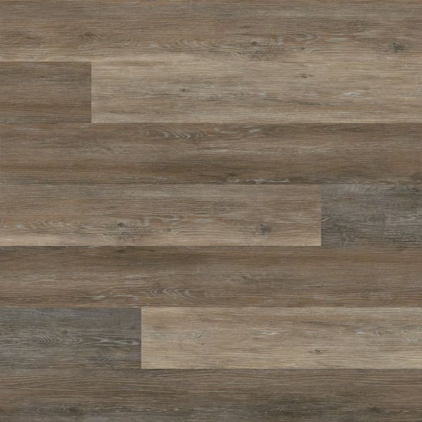 Brighton Harbor 20 MIL x 7 in. W x 48 in. L Waterproof Rigid Core Click Lock Luxury Vinyl Flooring (23.77 sq.ft./ Case)