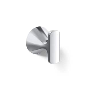 Cursiva Robe Hook in Polished Chrome
