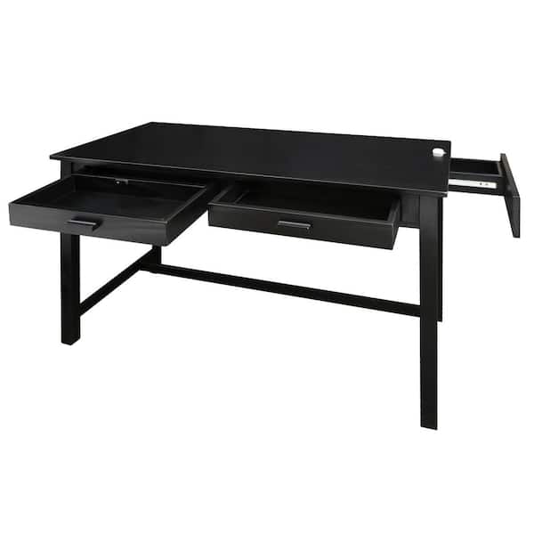Casual black computer desk discount