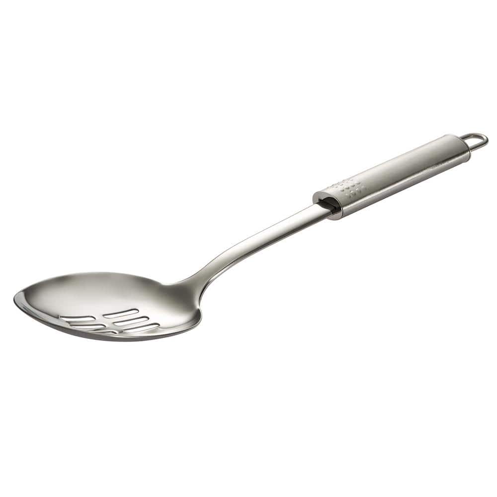 5-Piece Stainless Steel Cooking Utensils Set with Oval Handles