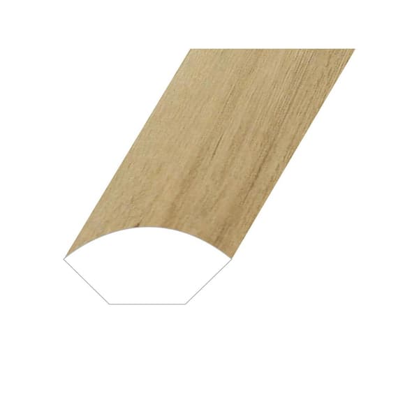 Montserrat Omnia Bonafide Canvas 0.6 in. Thick x 1 in. Wide x 94.5 in. Length Vinyl Quarter Round Molding