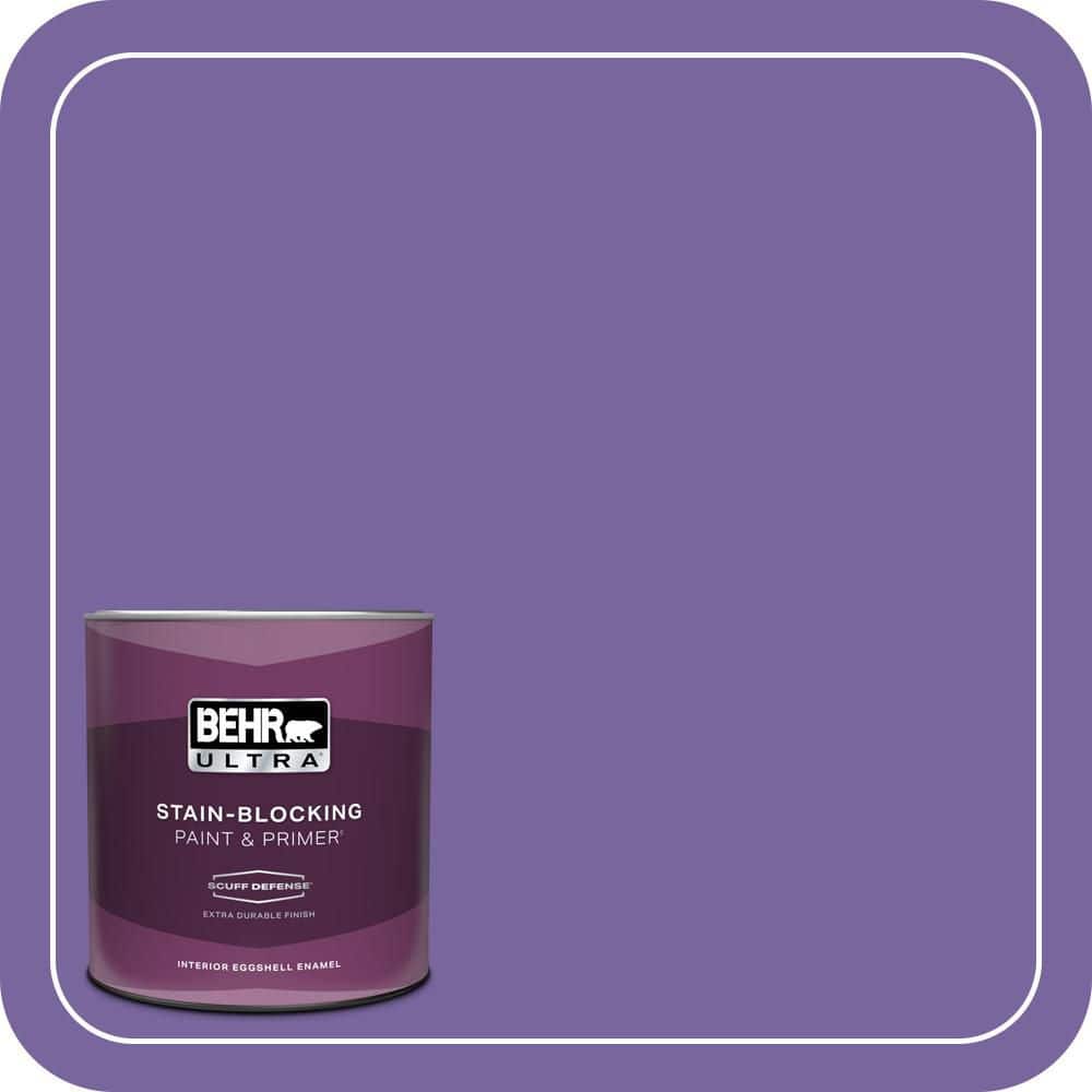 1 qt. #PPU16-03 Purple Paradise Extra Durable Eggshell Enamel Interior Paint & Primer price history on PriceWatchPro