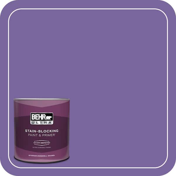 BEHR ULTRA 1 qt. #PPU16-03 Purple Paradise Extra Durable Eggshell Enamel Interior Paint & Primer