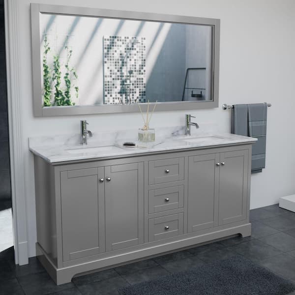 Daria 30 Vanity - Dark Blue  Beautiful bathroom furniture for every home  - Wyndham Collection