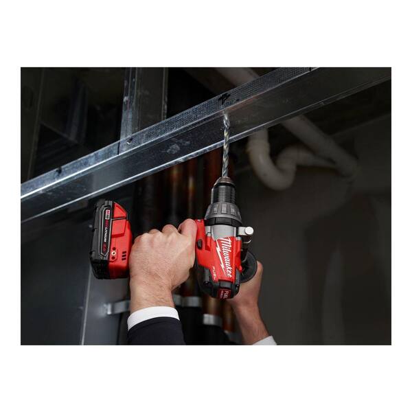 Milwaukee - M18 FUEL 18-Volt Brushless 1/2 in. Drill/Driver XC Battery Kit