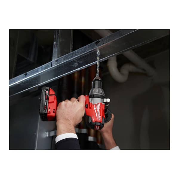 Milwaukee - M18 FUEL 18-Volt Lithium-Ion Brushless 1/2 in. Drill/Driver Compact Battery Kit