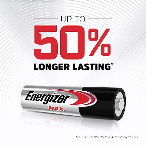 50 Energizer Ultimate Lithium AA Batteries – Battery Hookup
