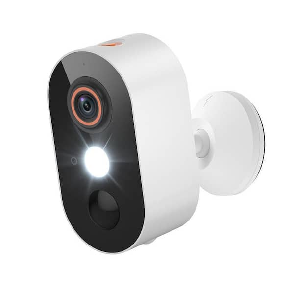 1080P HD Outdoor Security Camera with Color Night Vision, 2-Way Talk, Wireless, Cloud Storage, 2. 4GHz WiFi, 1-Pack