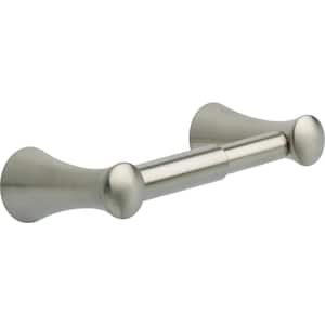 Lahara Wall Mount Spring-Loaded Toilet Paper Holder Bath Hardware Accessory in Stainless Steel
