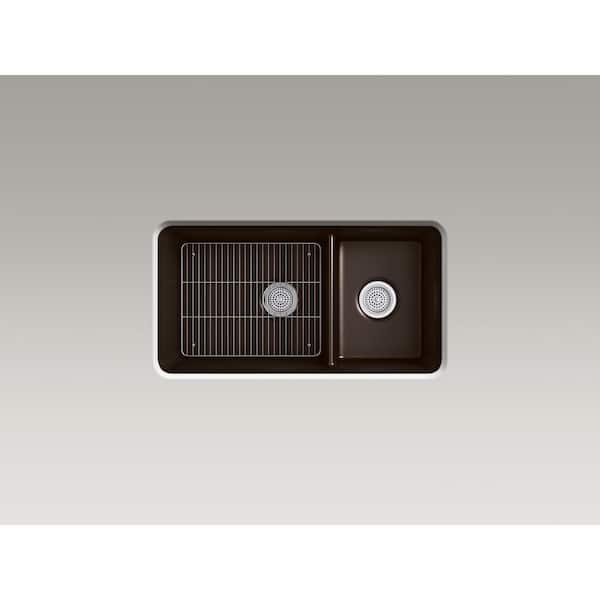 KOHLER Cairn 17.25 in. x 14 in. Bottom Bowl Rack in Stainless Steel