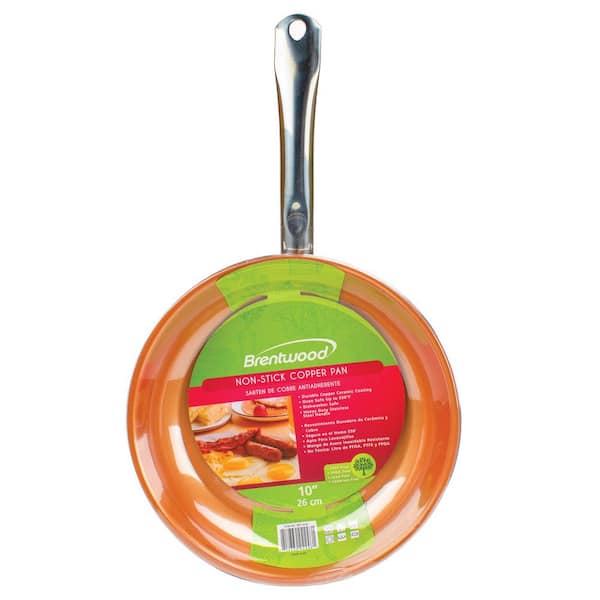 Brentwood 8-Inch Nonstick Electric Skillet withGlass Lid 