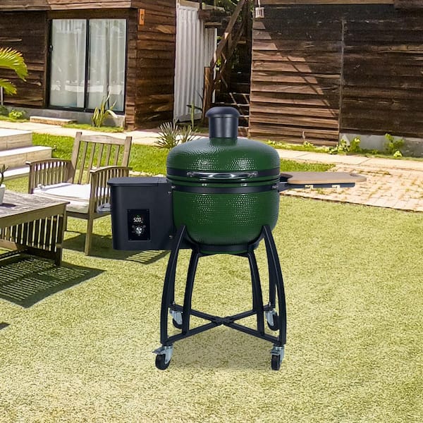 This Outdoor Table Has A Built-In BBQ Grill