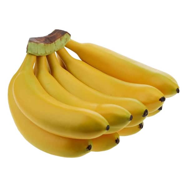 21.4in. Artificial Yellow Indoor/Outdoor Banana Plant Lifelike
