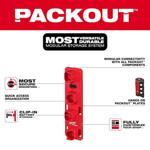 Packout discount battery holder