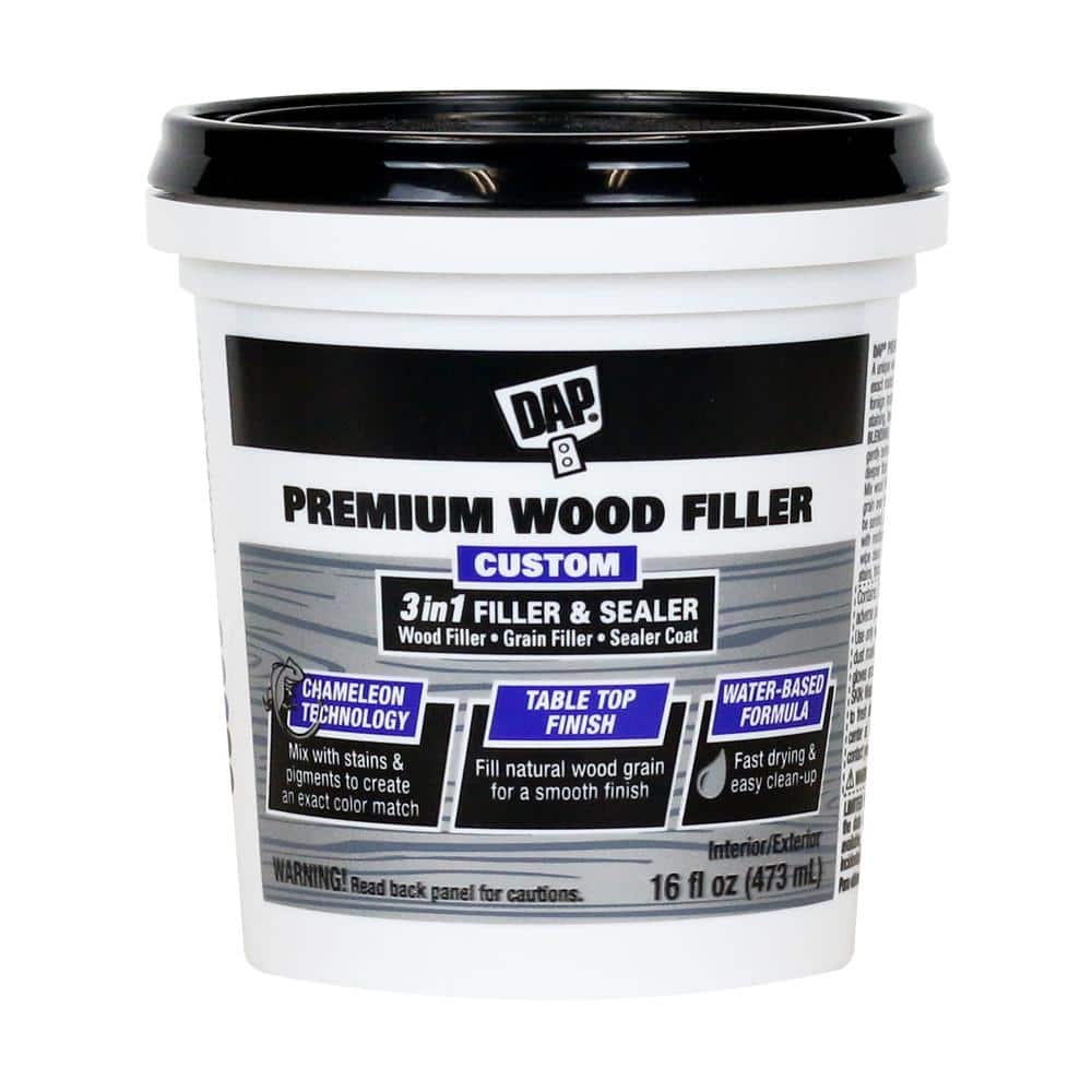 Premium Wood Filler 16 oz. White