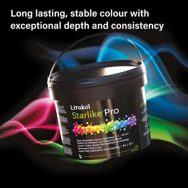 The Tile Doctor Starlike Pro Epoxy Grout 27 Caolino 5.5 lbs. PRO