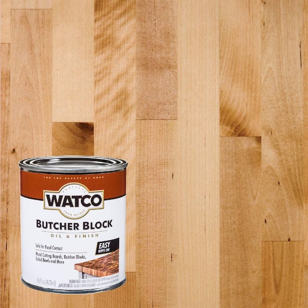 1 Pint Butcher Block Oil in Clear