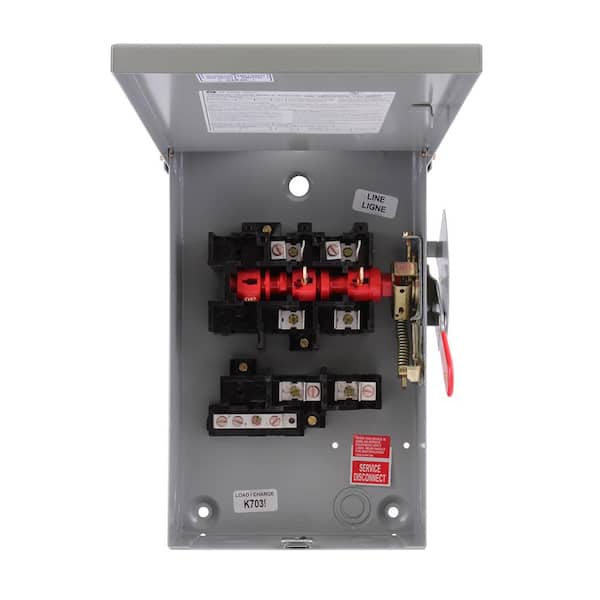 ABB 60 Amp 240-Volt Fusible Outdoor General-Duty Safety Switch