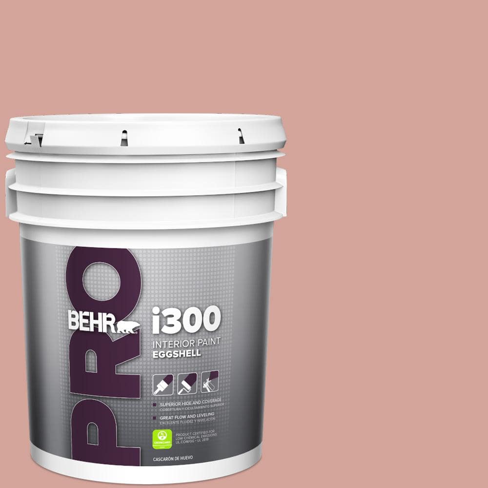 BEHR PRO 5 gal. S1603 Bubble Shell Eggshell Interior Paint PR33005