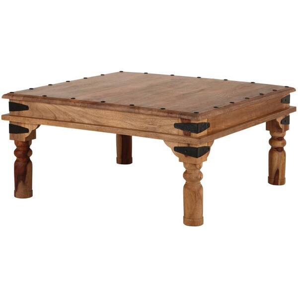 Home Decorators Collection Fields Weathered Brown Coffee Table