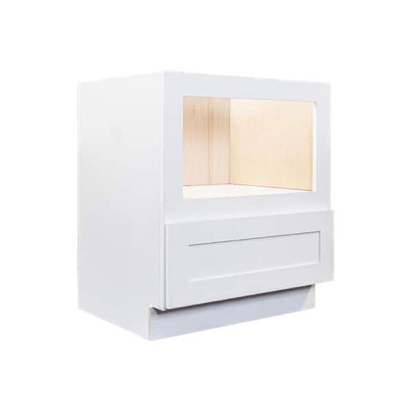 Lifeart Cabinetry Lancaster White, Microwave Stand With Storage Home Depot