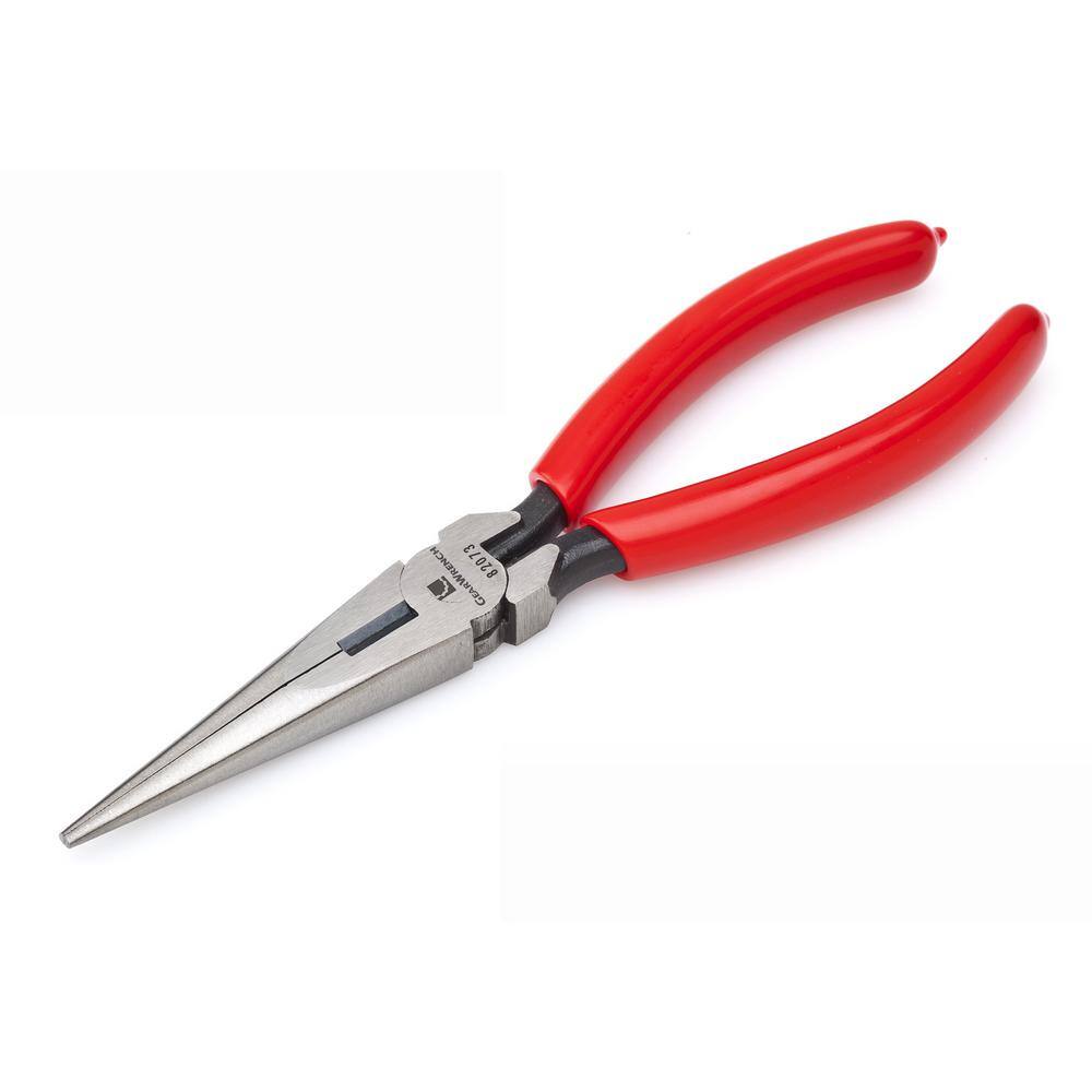 GEARWRENCH 71/2 in. Long Nose Side Cutting Pliers 82073 The Home Depot