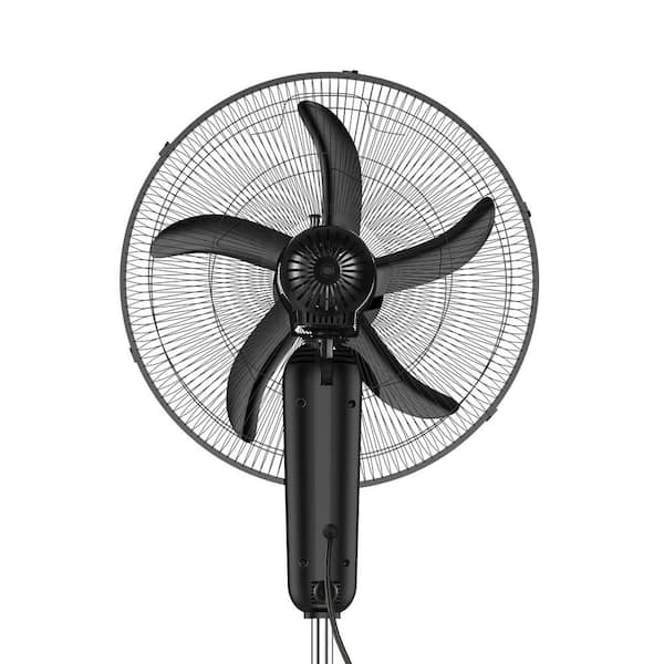 Holmes 18 Digital Oscillating 3 Speed Stand Fan With Remote Control Black  : Target