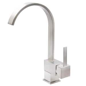 Wright Single-Handle Pivotal Bar Faucet in Brushed Nickel