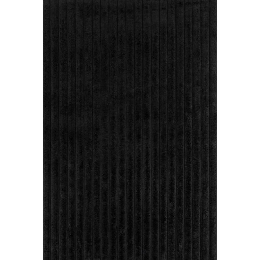 Kai Machine Washable Gray 4 ft. x 6 ft. Solid Area Rug