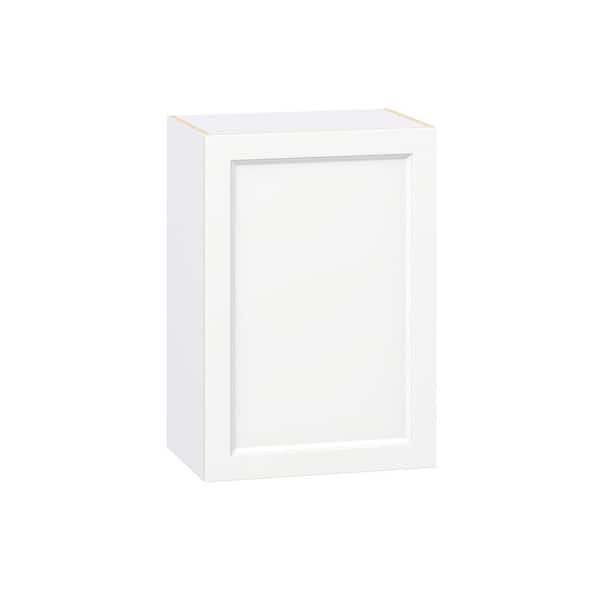 J COLLECTION Laramie 21 in. W x 14 in. D x 30 in. H Assembled Wall Kitchen Cabinet in Painted Bright White
