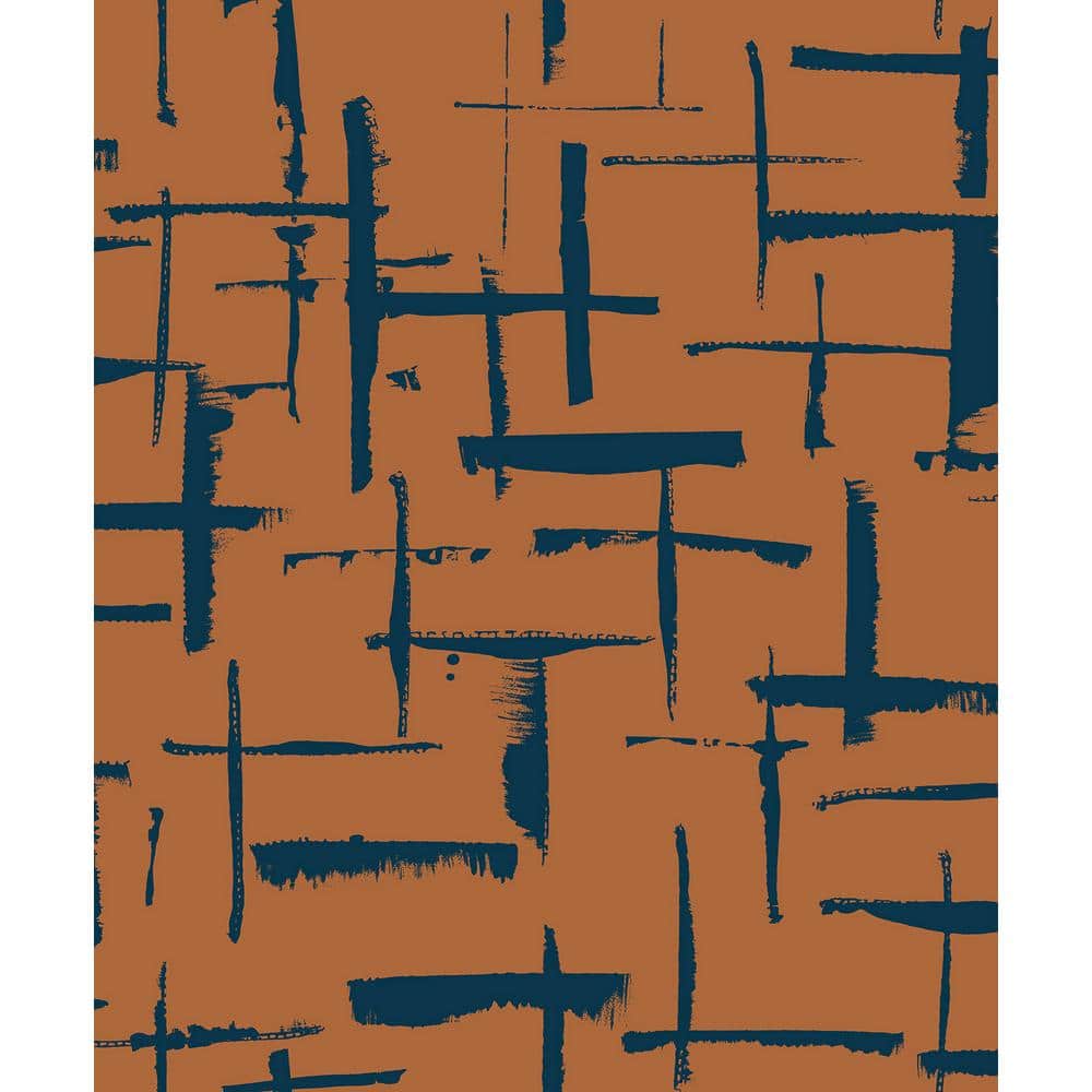 Autumn Incrociato Abstract Unpasted Paper Nonwoven Wallpaper Roll 57.5 sq. ft. price history on PriceWatchPro