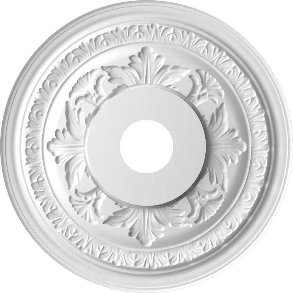 Baltimore 19" Aged Metallic Rust PVC Ceiling Medallion