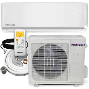 36,000 BTU 3 Ton 16 SEER Ductless Mini Split Air Inverter+ Wall Mounted Air Conditioner with Heat Pump 208/230V