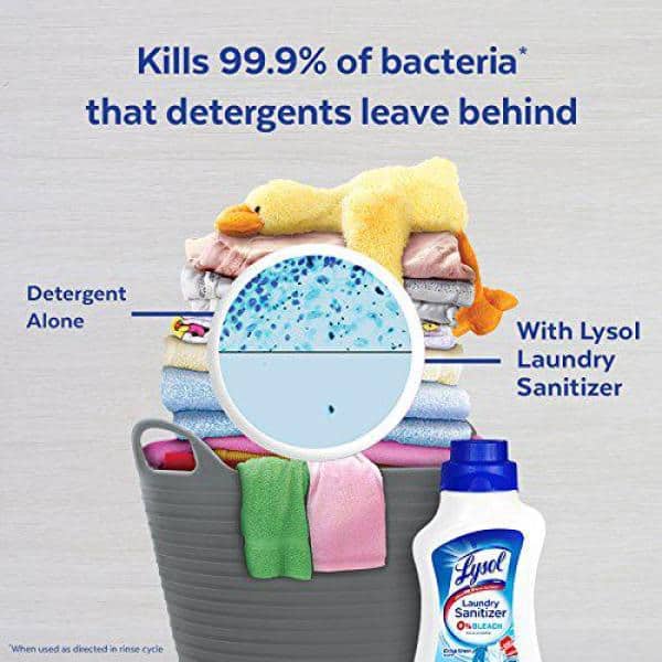 90 oz. Crisp Linen Liquid Laundry Sanitizer Fabric Stain Remover (4-Pack)