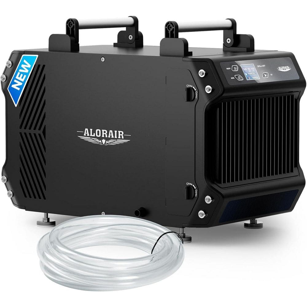 Galaxy 60 145 pt. 1800 sq. ft. Bucketless Commercial Dehumidifier in. Black with Auto Defrost and Drain Hose price history on PriceWatchPro