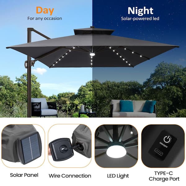 11 ft. - Rectangular - Patio Umbrellas - The Home Depot 11 ft. - Rectangular - Patio Umbrellas - The Home Depot
