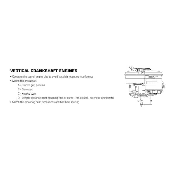 Briggs & Stratton Intek Series 1 in. x 3-5/32 in. Crankshaft