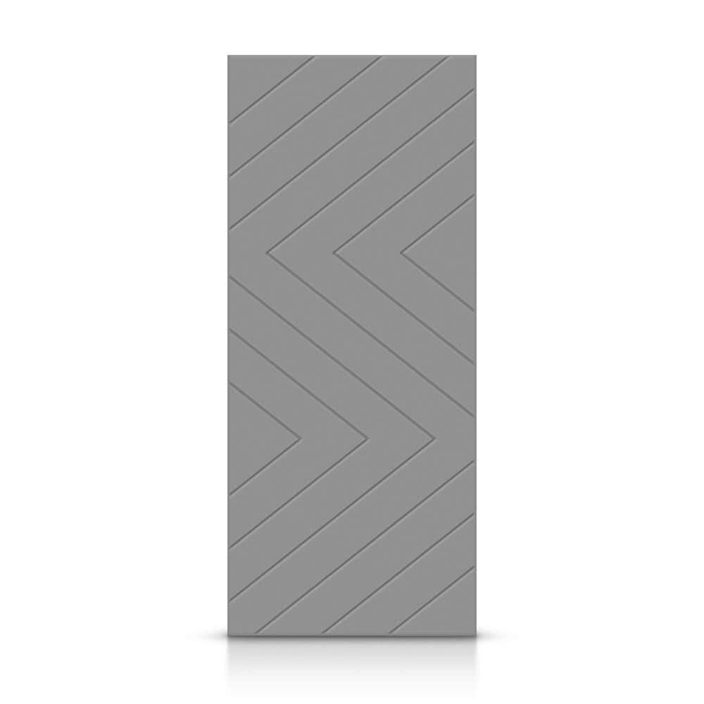 42 in. x 96 in. Hollow Core Light Gray Painted Composite MDF Interior Door Slab price history on PriceWatchPro