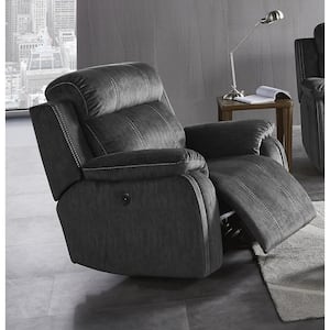 New Classic Furniture Tango Shadow Glider Recliner with Power Footrest