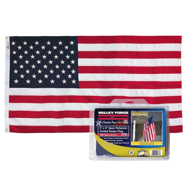 3 ft. x 5 ft. Polyester U.S. Flag