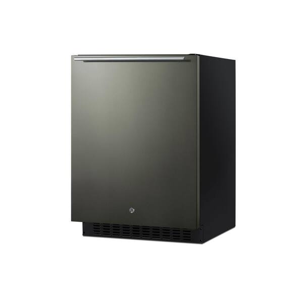 Summit Appliance Shallow Depth 3.1 cu. ft. Mini Fridge in Black