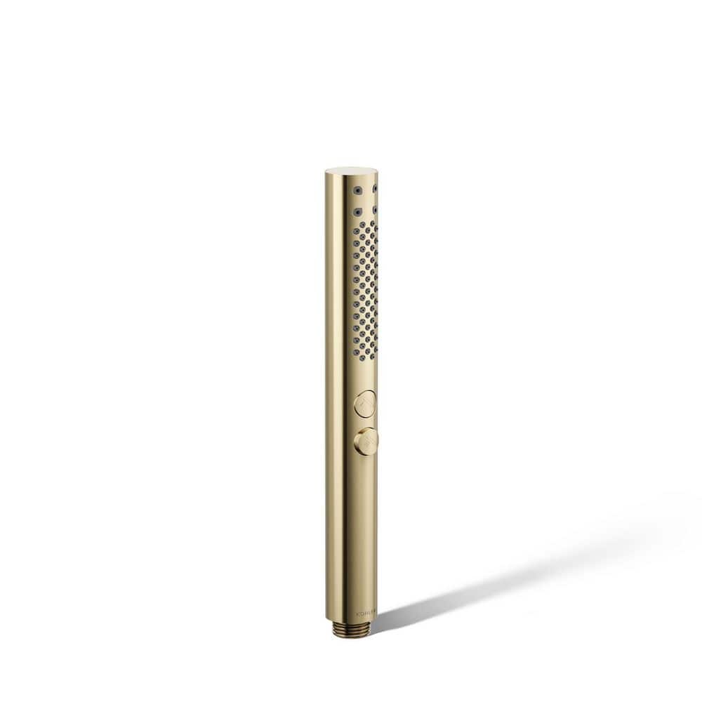Vibrant French Gold Two-Function Handheld Shower Head