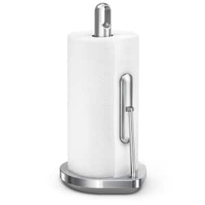 Countertop Tension Arm Paper Towel Holder, Brushed Stainless Steel