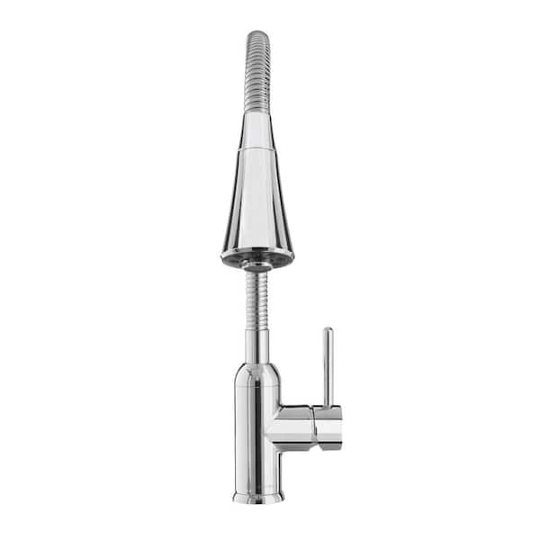 Glacier Bay Bodell Single-Handle Pulldown Laundry Faucet in Chrome
