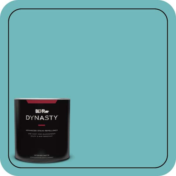 BEHR DYNASTY 1 qt. #510D-5 Surfer Matte Interior Stain-Blocking Paint and Primer