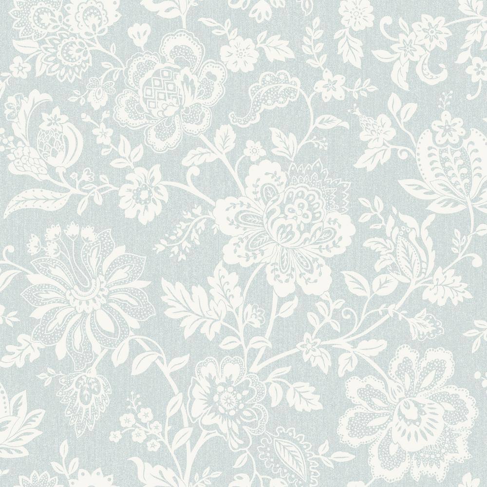 SK Filson Floral Trail Vinyl Strippable Wallpaper (Covers 56 sq. ft ...