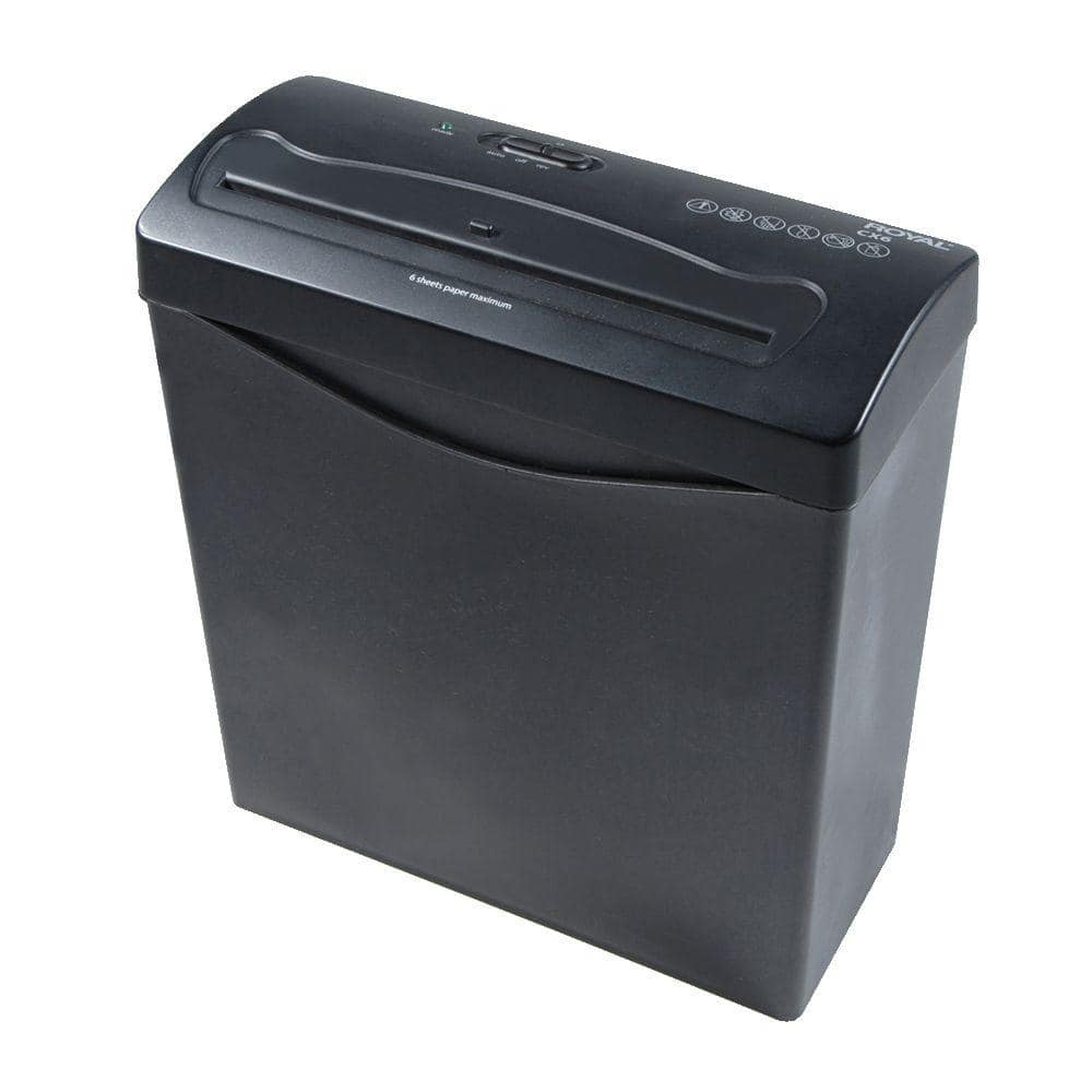 ProTek 6 Sheet Cross Cut Shredder Black PX61B - Office Depot