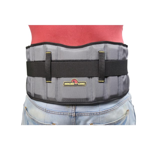 MagnoGrip Padded Work Belt with Integrated Back Support 006-574 - The Home  Depot