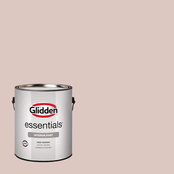 Glidden Essentials 1 gal. PPG1016-3 Cheerful Heart Flat Interior Paint